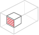 clipart illustration of a unit outlined in proportion of its size